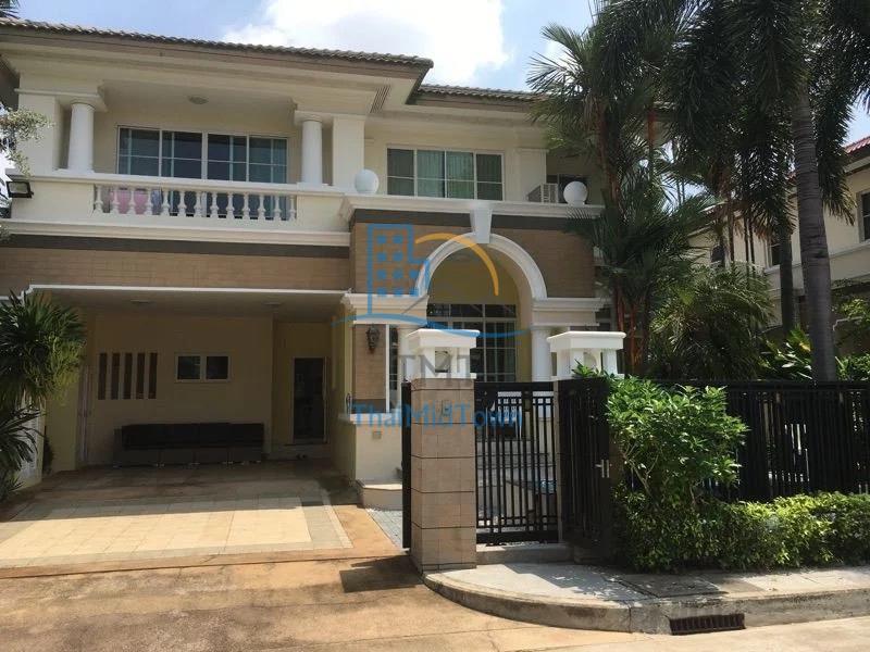 ให้เช่า บ้านเดี่ยว BH2602 ให้เช่าบ้านเดี่ยว2ชั้น พร้อมเฟอร์หรู หมู่บ้าน ...